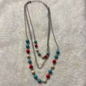 Elegant Multi-Color Beaded Necklace